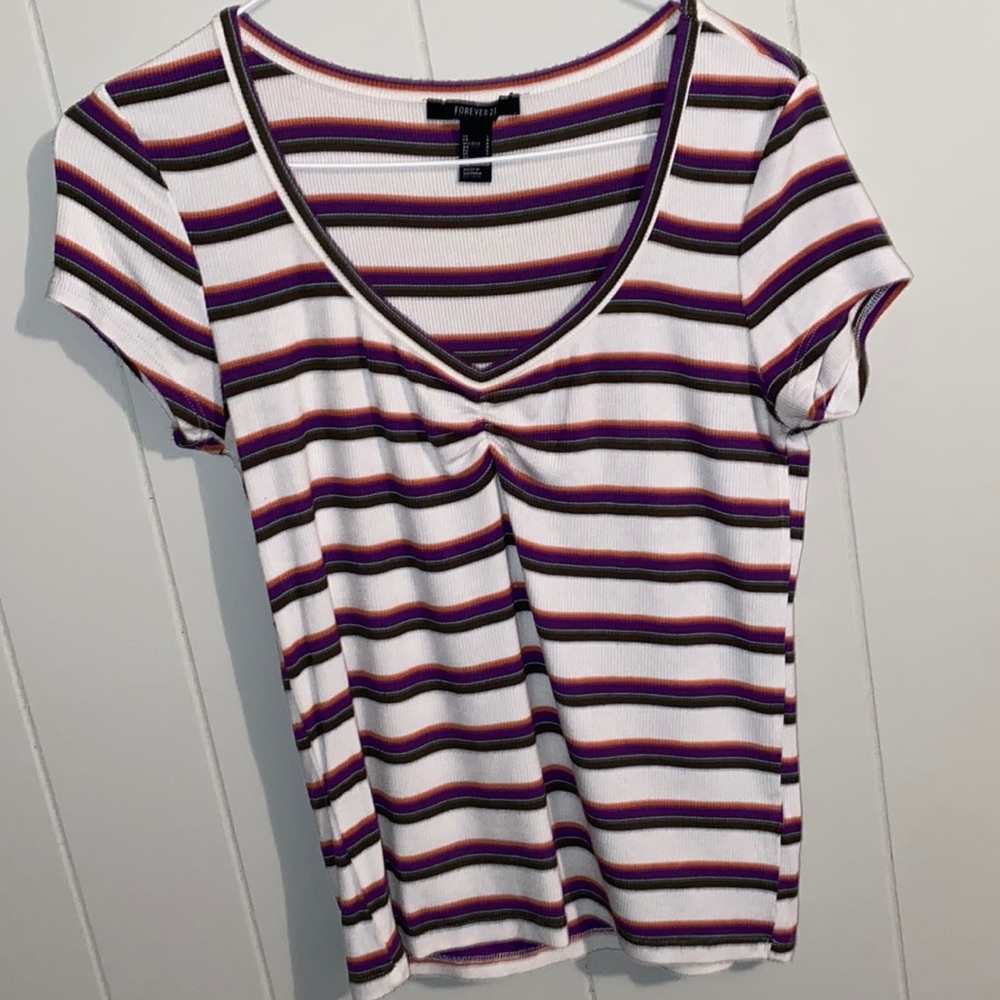 Forever 21 stretch shirt.